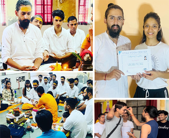 200 hour TTC Vyas Yoga School Rishikesh