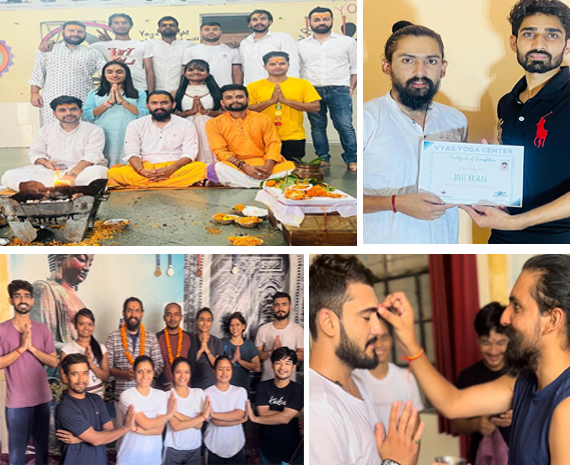 300 hour TTC Vyas Yoga School Rishikesh